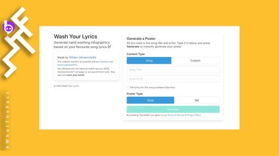 “Wash Your Lyrics” ลองดูซิเพลงไหนเหมาะจะใช้ประกอบการล้างมือ 20 วินาที !!!