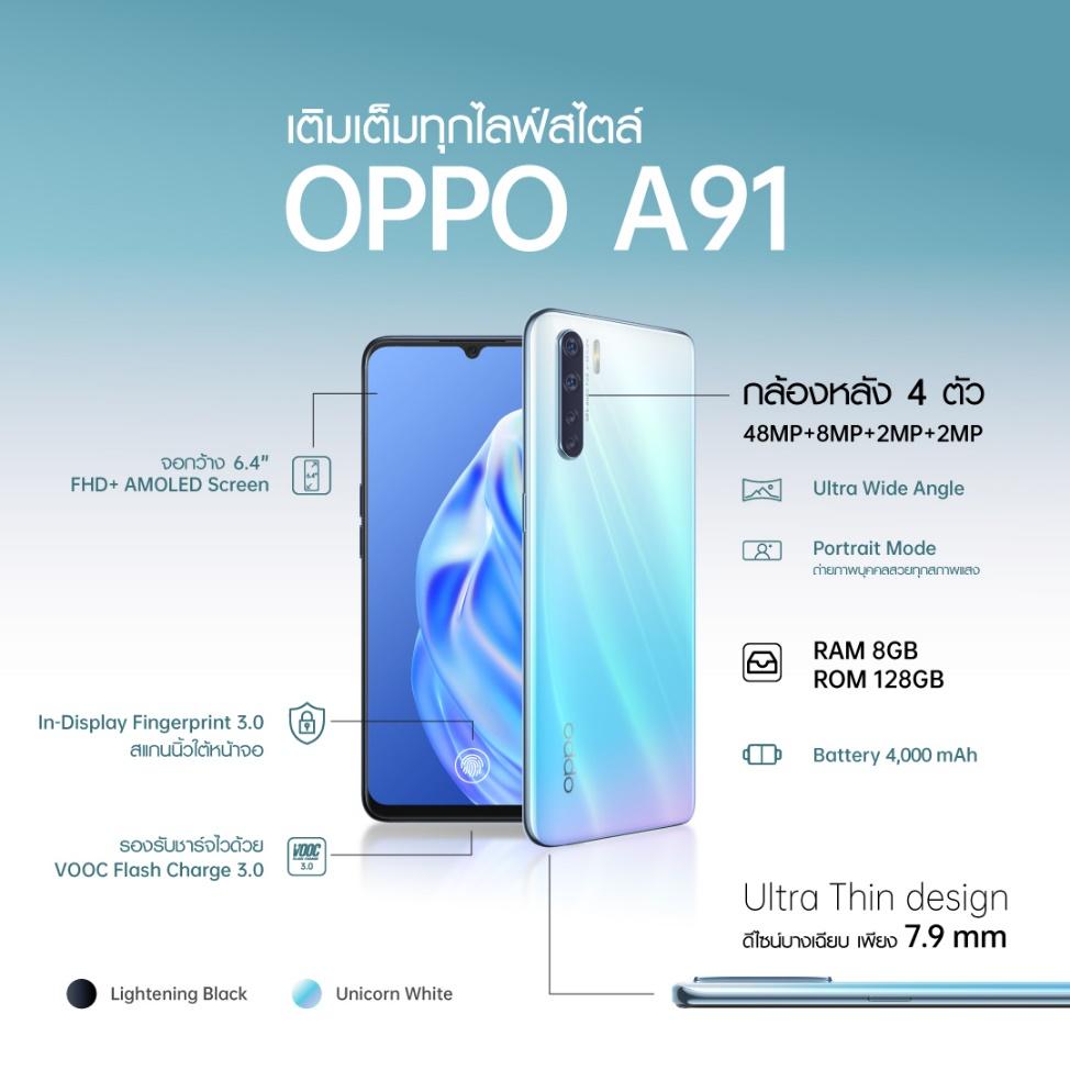 OPPO A91