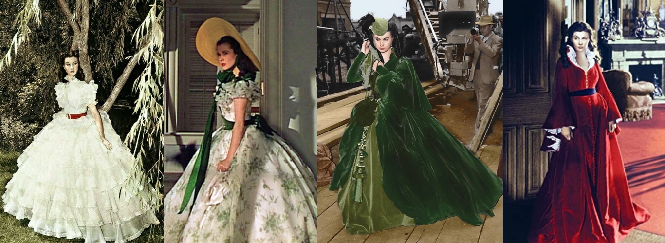 Vivien Leigh จากภาพยนตร์เรื่อง Gone with the wind