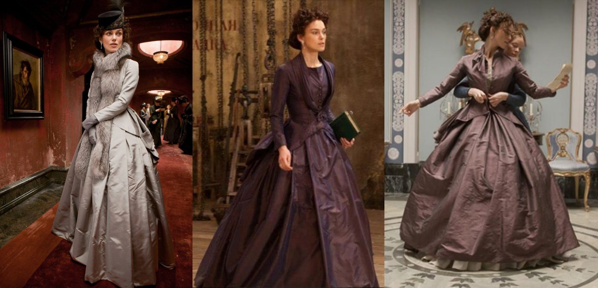 Keira Knightley จากภาพยนตร์เรื่อง anna karenina