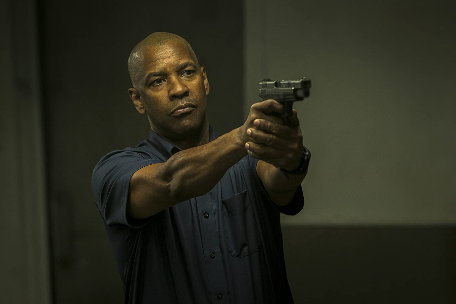 Denzel Washington ใน The Equalizer ภาคแรก (2014) ช่วงเวลาใกล้เคียงกับ Furious 7 (2015) ถ่ายทำ