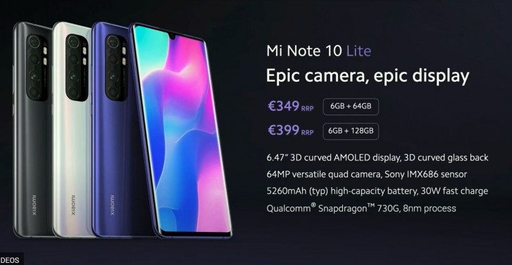 Mi Note 10 Lite