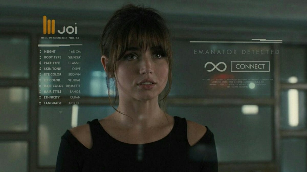 Ana De Armas in Blade Runner 2049 (2017)