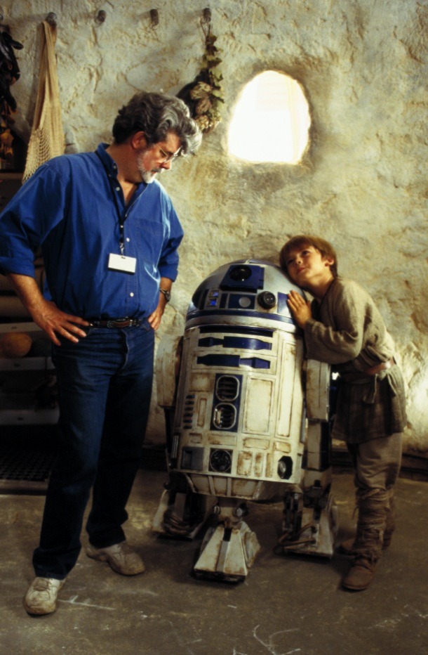 บรรยากาศในกองถ่าย The Phantom Menace (1999) กับนักแสดงเด็ก Jake Lloyd