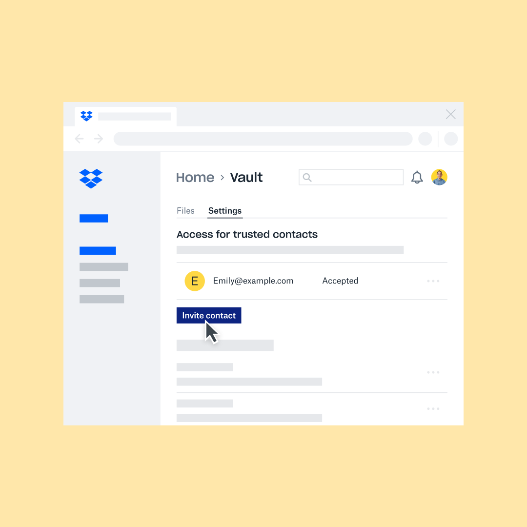 Dropbox Vault