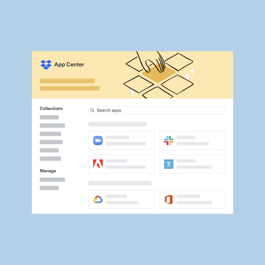 Dropbox App Center
