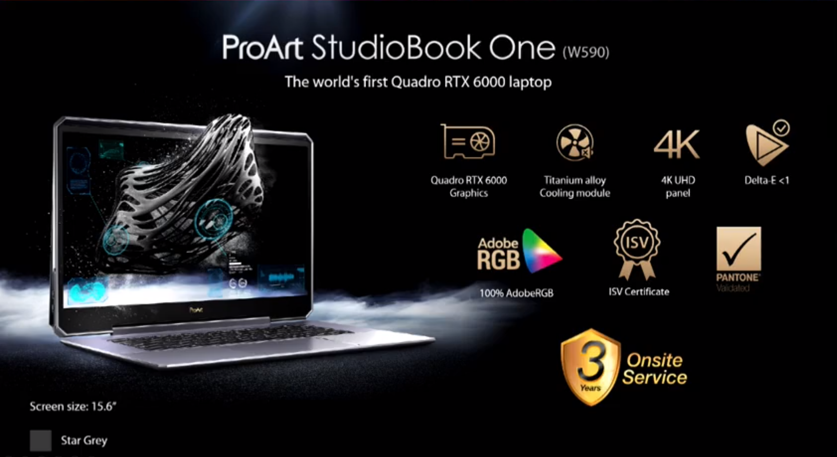 ProArt StudioBook Series สเปคระดับพระกาฬ