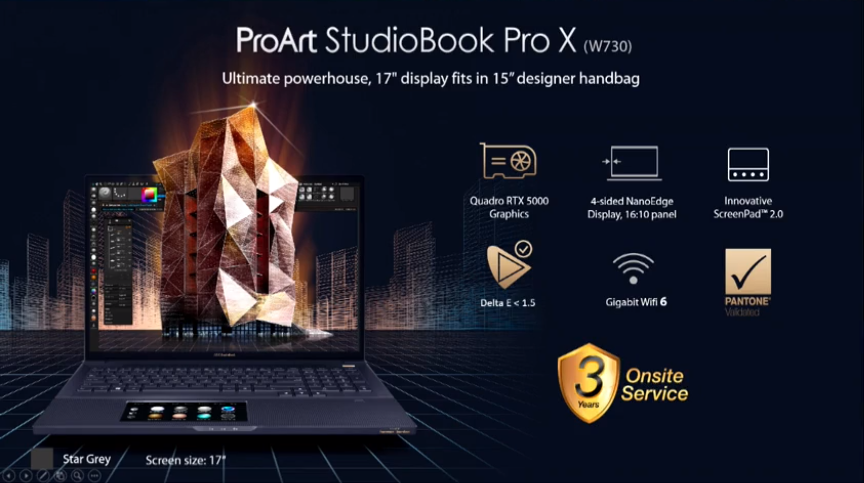 ProArt StudioBook Series สเปคระดับพระกาฬ