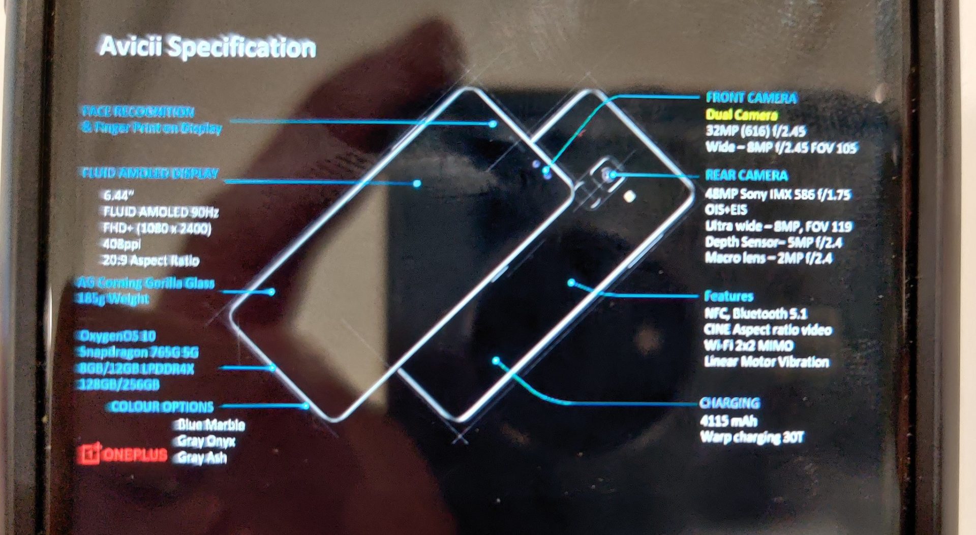 Spec sheet