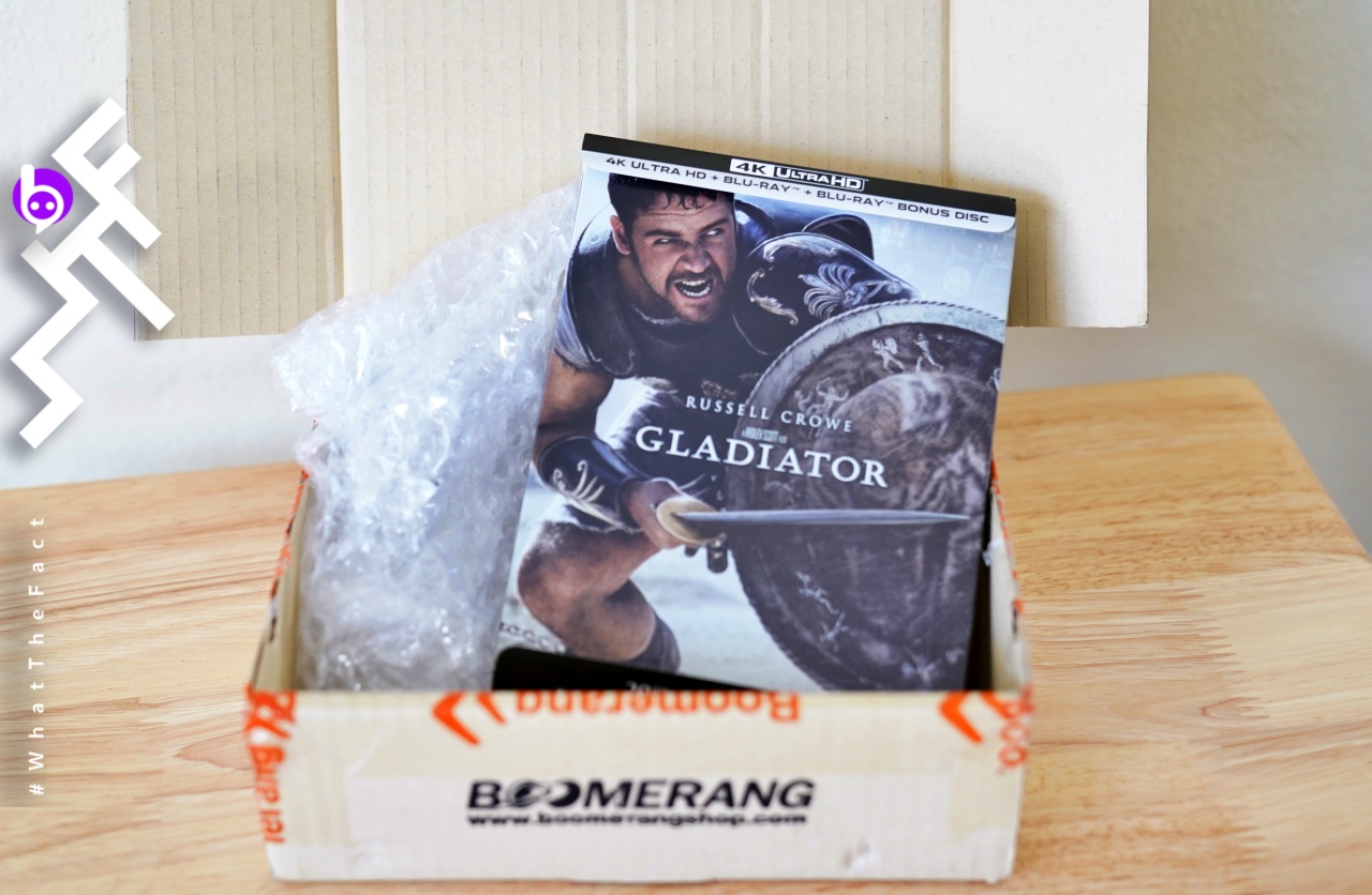 WHAT THE FACT รีวิว แผ่น 4K Gladiator