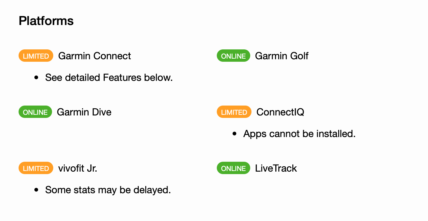 Garmin down ransomware