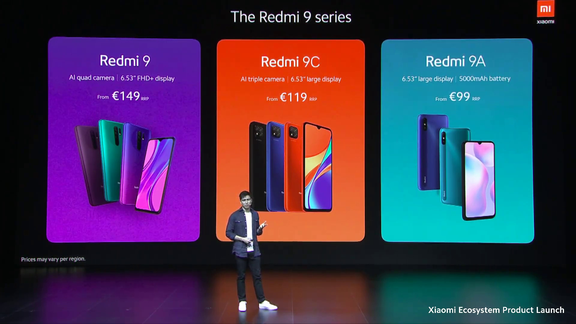 สมาร์ตโฟนซีรีส์ Redmi 9