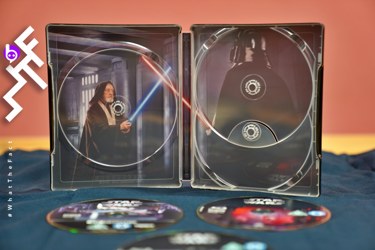 WHAT THE FACT รีวิวแผ่น 4K Star Wars A New Hope Zavvi Exclusive Steelbook