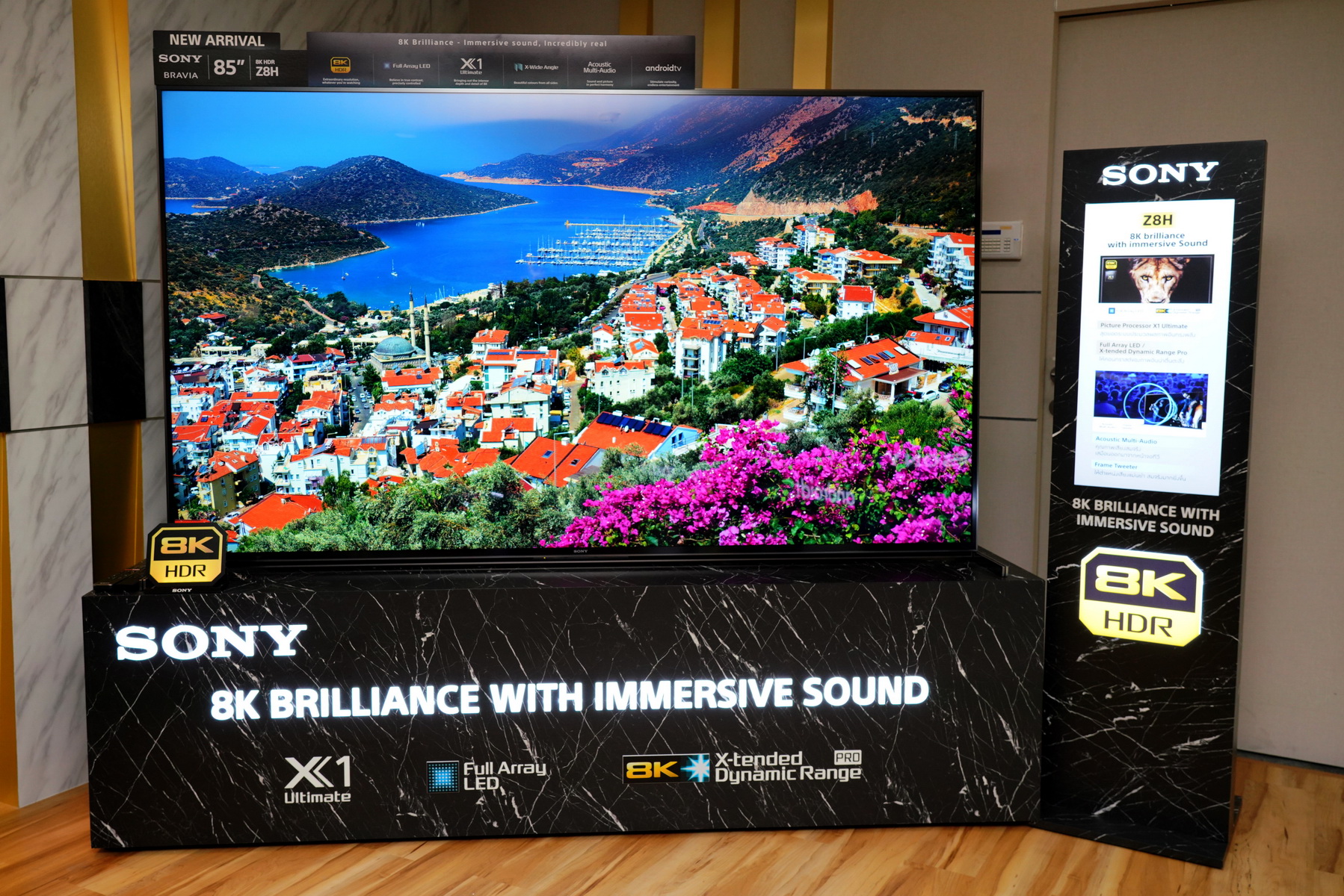 เปิดตัว BRAVIA 8K LED TV รุ่น Z8H ความละเอียด 8K