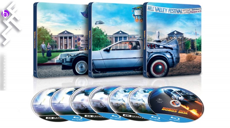 [รีวิวแผ่น4K] ทะยานเดอลอรีนเจาะเวลาหาอดีตกับ Back To The Future 4K Blu Ray Steelbook ฉบับครบรอบ 35 ปี