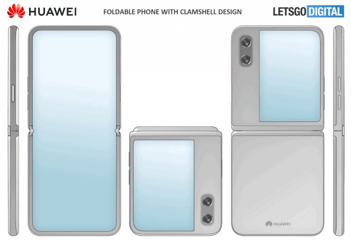 Huawei Clamshell Foldable Phone