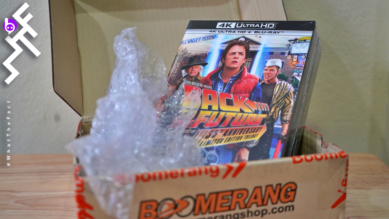 WHAT THE FACT รีวิว Back to the future 4K Steelbook