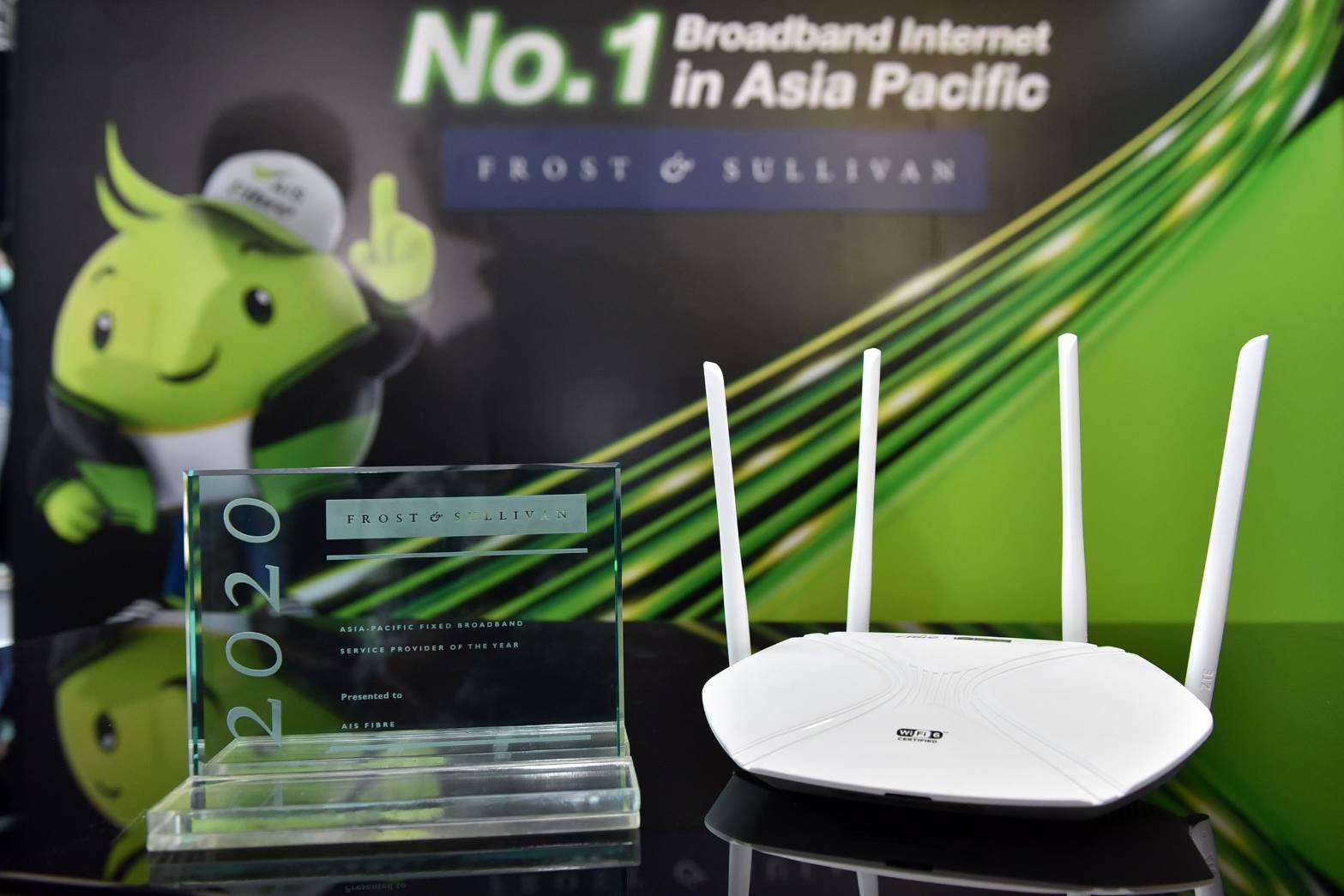 AIS Fibre ได้รับรางวัล 2020 Asia-Pacific Fixed Broadband Service Provider of the Year