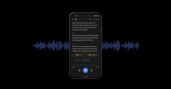 Google Recorder ทำเวอร์ชันเว็บ เตรียมใช้งานเล่นเสียง ตัดต่อ ค้นหา ที่อัดไว้ในสมาร์ตโฟน ผ่านคอมพิวเตอร์