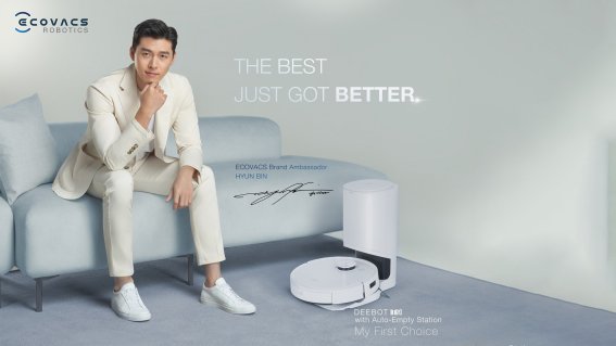 ECOVACS ROBOTICS  ผู้ผลิตหุ่นยนต์บริการภายในบ้าน แต่งตั้งนักแสดงเกาหลี ฮยอนบิน เป็นแบรนด์แอมบาสเดอร์