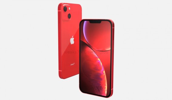 ชมภาพเรนเดอร์ของ iPhone 13 ในสี Product Red พร้อมกับดีไซน์ใหม่ ติ่งเล็กลง วางกล้องแบบใหม่