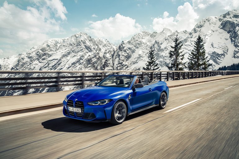 BMW เปิดตัวรถยนต์ 2022 M4 Competition Convertible พร้อม xDrive