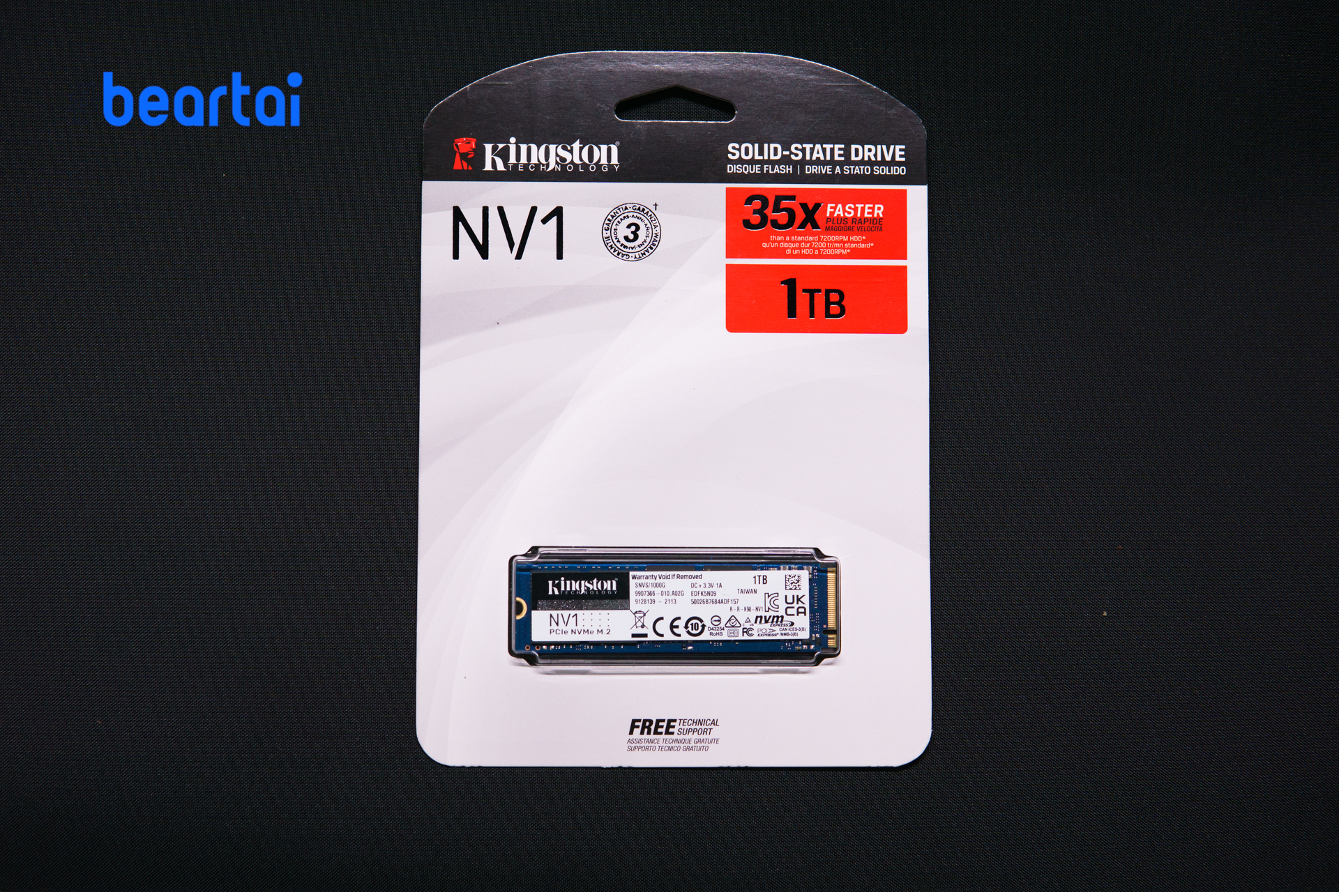 รีวิว Kingston NV1 SSD NVMe PCIe