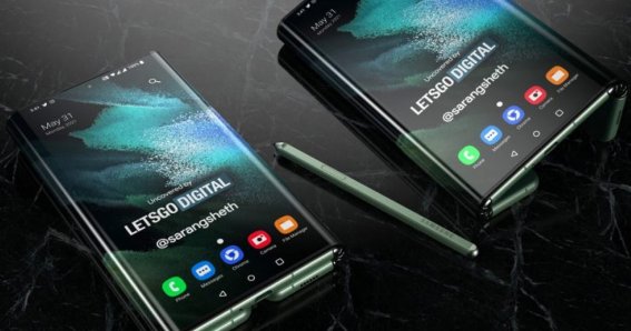 โผล่สิทธิบัตร Samsung Galaxy Fold Tab แท็บเล็ตพับ 2 ด้าน มีช่องเก็บ S-Pen