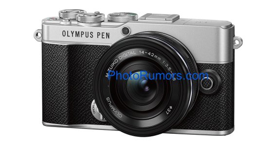 หลุดภาพ Olympus PEN E-P7 กับชื่อแบรนด์เดิม ไม่ใช่ OM Digital