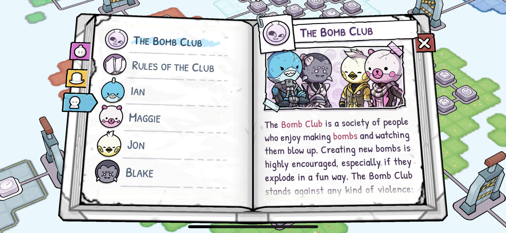 เกม Bomb Club เกมแนว Puzzle ที่จะให้คุณคิดหาวิธีวางระเบิดให้ส่งผลต่อเนื่องเป็นลูกโซ่จนราบไปทั้งแมป ขอบอกเลยว่าเล่นเพลินเอาเรื่อง 