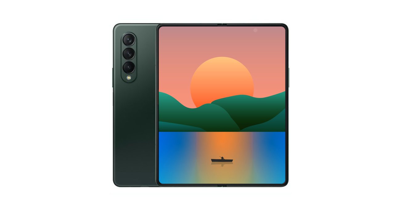 โผล่ภาพเรนเดอร์ Samsung Galaxy Z Fold 3 ใหม่ ยืนยัน มาพร้อมกับกล้องเซลฟีใต้หน้าจอ