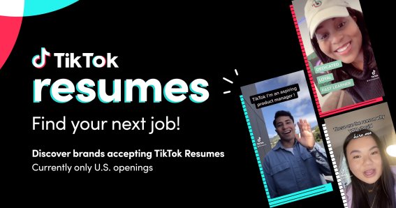 มีมากกว่าแชร์วิดีโอ!! TikTok Resumes เครื่องมือใหม่ หางานที่ใช่ แล้วสมัครเลย