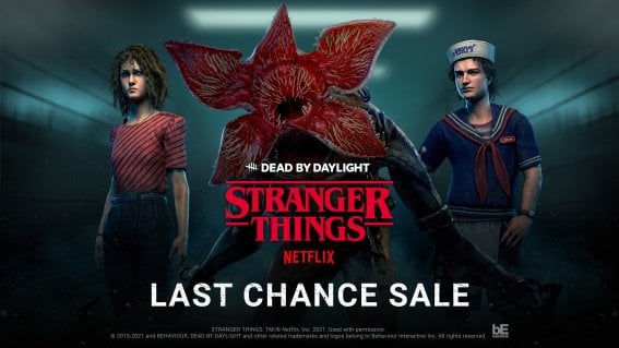 เนื้อหาเสริม Stranger Things ของ Dead by Daylight จะถูกถอดออกช่วงสิ้นปีนี้