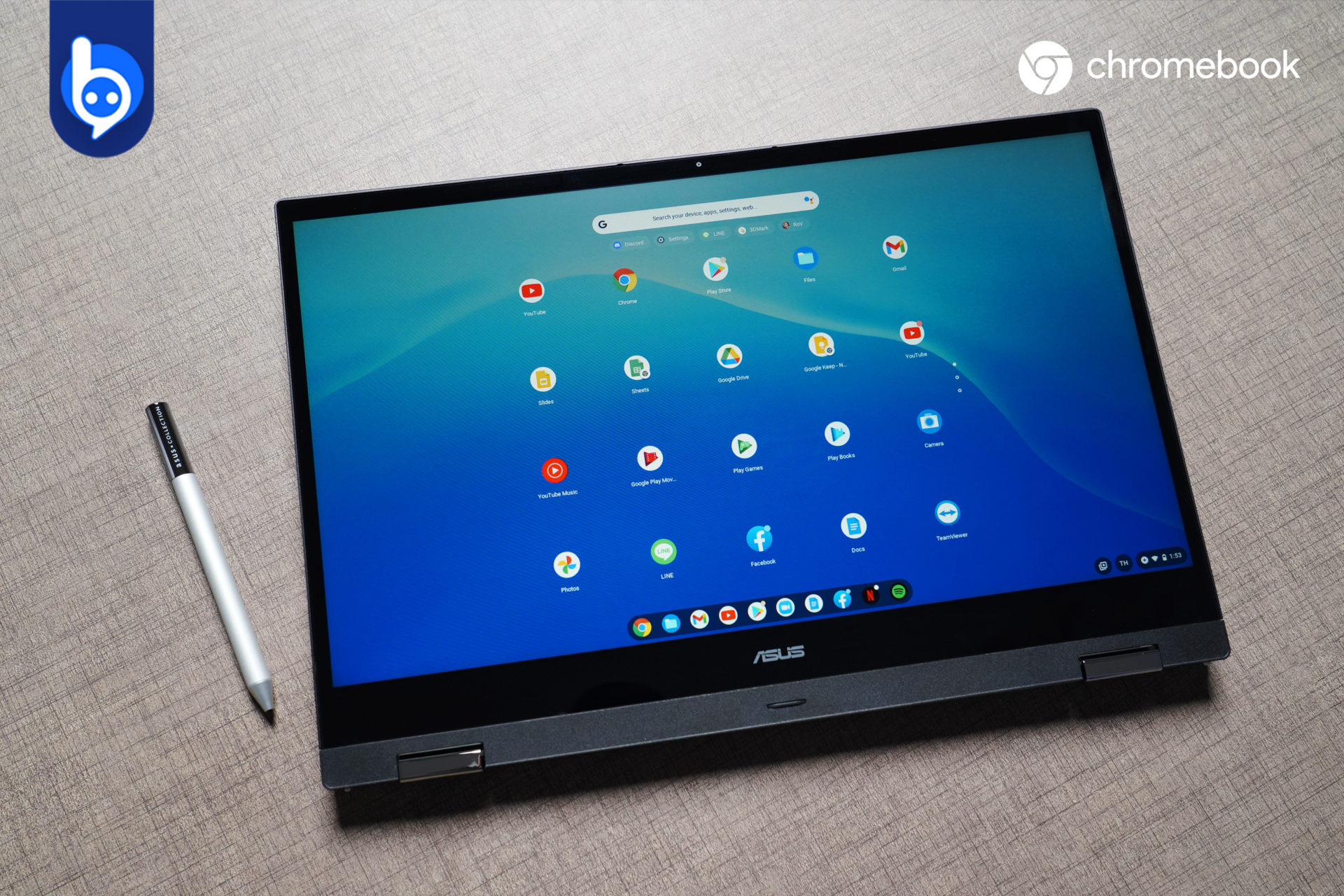 รีวิว ASUS Chromebook Flip CX5