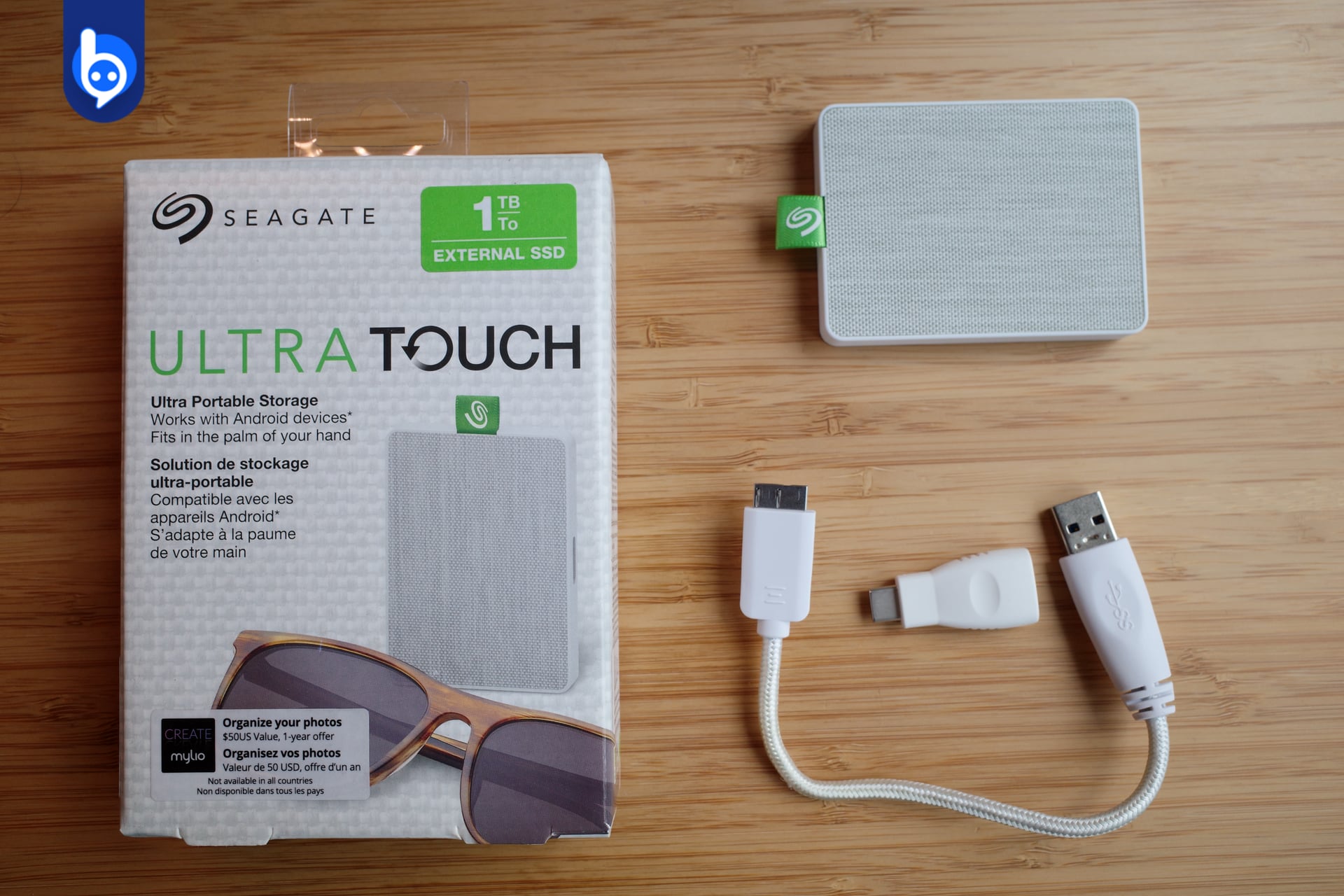 Seagate UltraTouch SSD box