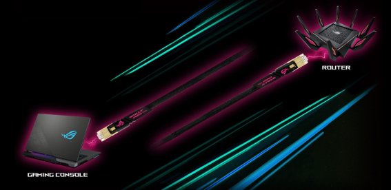 ASUS เปิดตัว ROG CAT7 Cable สาย LAN ระดับไฮเอนด์เอาใจชาวเกมเมอร์!