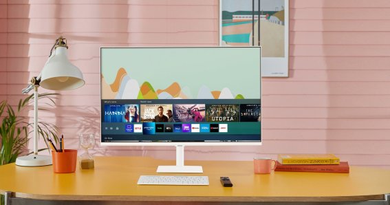 ซัมซุงเปิดตัว Smart Monitor M5 สีขาวใหม่สุดโมเดิร์น ทั้งเพื่อทำงานและสมาร์ตทีวีเพื่อความบันเทิง