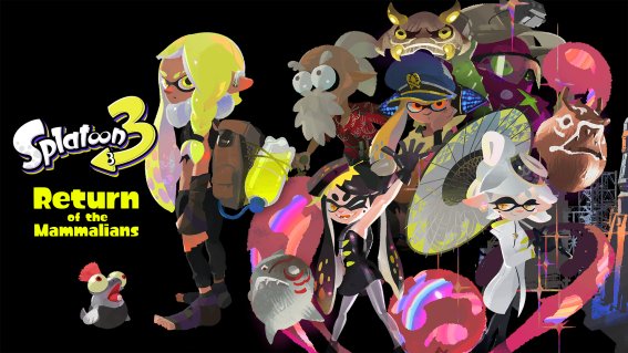 Nintendo ปล่อยตัวอย่างใหม่ Splatoon 3