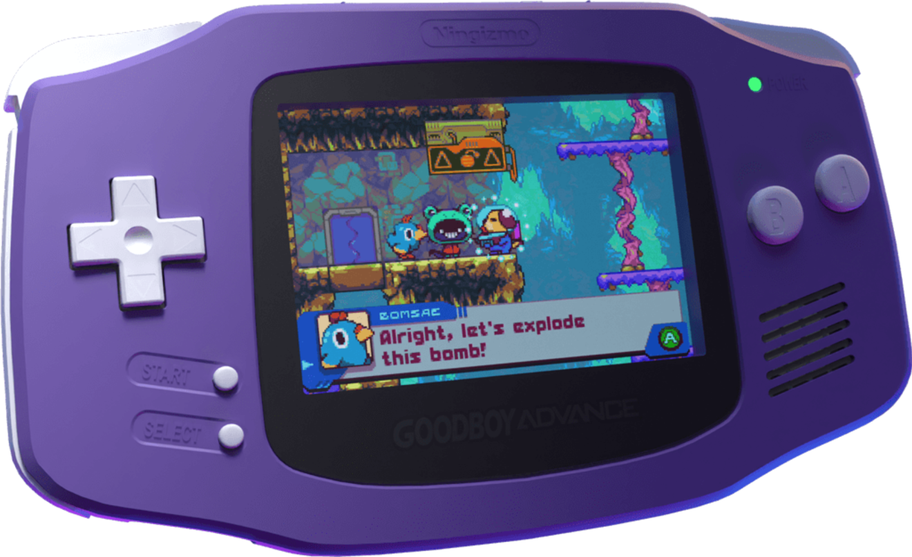 Goodboy Galaxy เกมใหม่บน Game Boy Advance ในรอบ 20 ปี จากการระดมทุนผ่าน Kickstarter