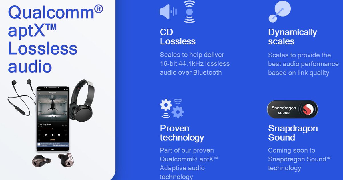 Qualcomm® aptX™ Lossless audio technology