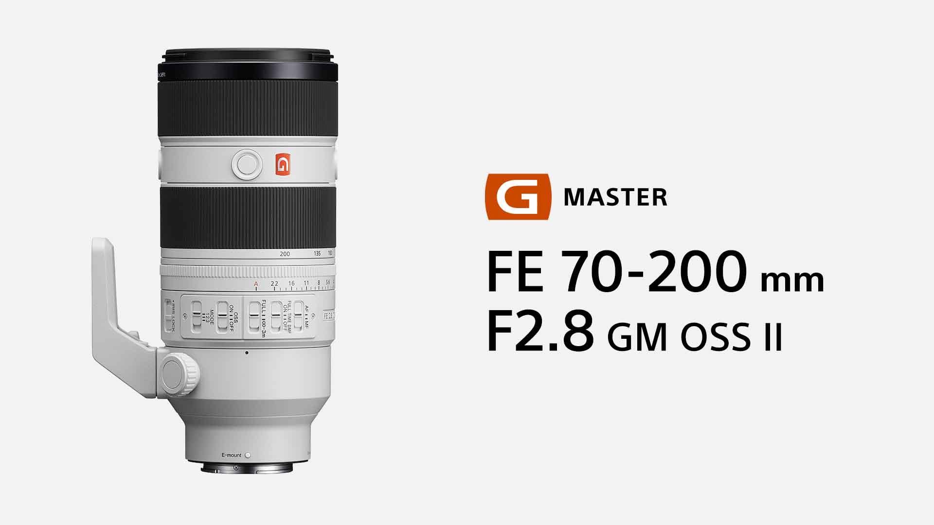 FE 70-200mm F2.8 GM OSS II