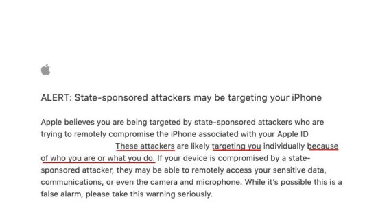 ไทยก็โดน!! นักเคลื่อนไหวในไทยได้รับแจ้งเตือนจาก Apple ตกเป็นเป้าโจมตีจากรัฐบาล