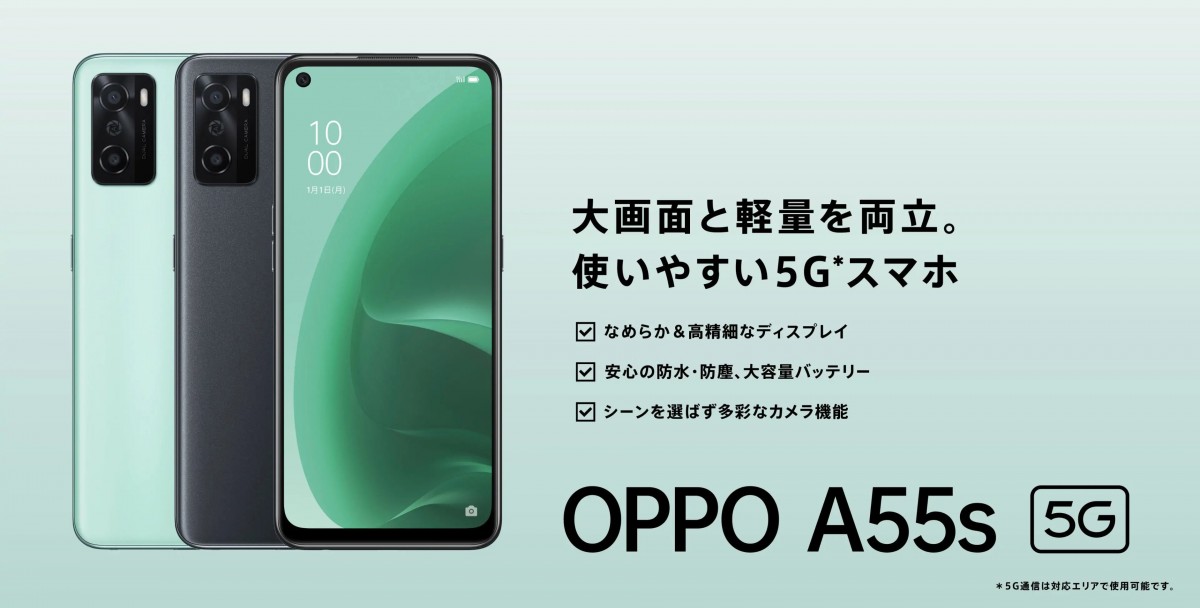 OPPO A55s 5G