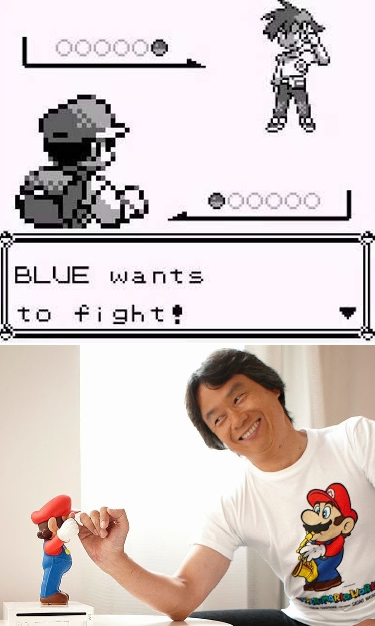 Pokémon Red and Blue 
Shigeru Miyamoto