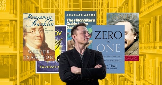 หนังสือ 5 เล่มที่ทำให้ Elon Musk กลายเป็นมหาเศรษฐี