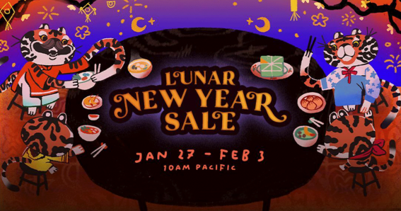 Steam Lunar New Year Sale 2022