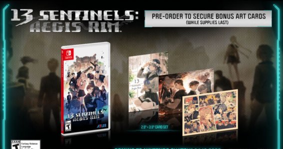 เปิดตัวชุดพิเศษของเกม 13 Sentinels: Aegis Rim บน Switch