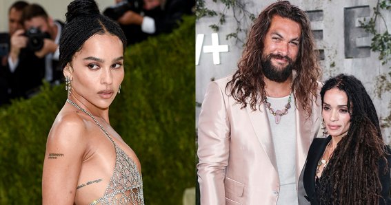 ‘ครอบครัวเดียวกันทั้งในจอและนอกจอ’ Zoë Kravitz คือลูกเลี้ยงของ Jason Momoa ผู้รับบท Aquaman