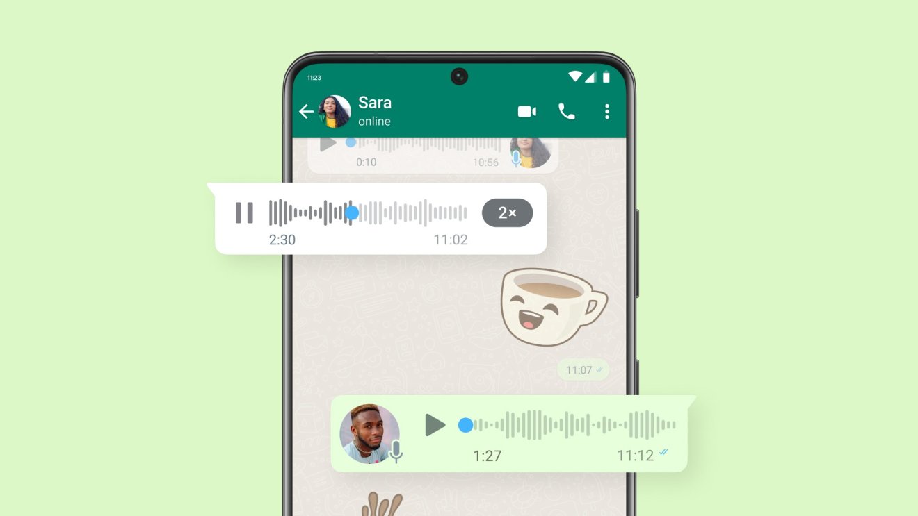 WhatsApp เพิ่มฟีเจอร์ด้านข้อความเสียง ใช้งานได้มีประสิทธิภาพมากขึ้น