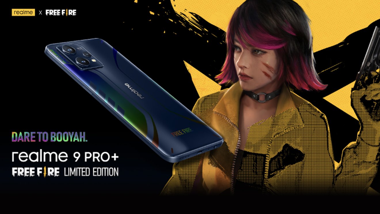 เปิดตัว realme 9 Pro+ Free Fire Limited Edition ราคาแค่ 12,499 บาท เปิดตัวที่แรกในไทย